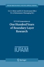 Cover: IUTAM Symposium on One Hundred Years of Boundary Layer Research - Springer