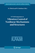 Cover: IUTAM Symposium on Vibration Control of Nonlinear Mechanisms and Structures - Springer