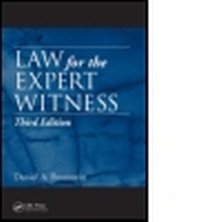 Bild: Law for the Expert Witness, Third Edition - CRC Press