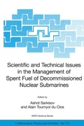 Cover: Scientific and Technical Issues in the Management of Spent Fuel of Decommissioned Nuclear Submarines - Springer