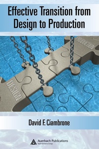 Abbildung von: Effective Transition from Design to Production - Auerbach