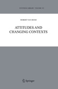 Cover: Attitudes and Changing Contexts - Springer