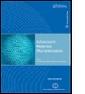 Cover: Advances in Materials Characterization - CRC Press