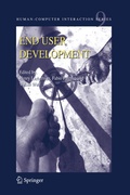 Cover: End User Development - Springer