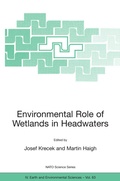 Cover: Environmental Role of Wetlands in Headwaters - Springer