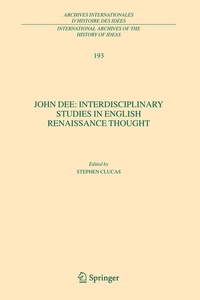 Enlarge image Cover: John Dee: Interdisciplinary Studies in English Renaissance Thought - Springer