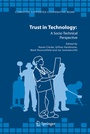 Cover: Trust in Technology: A Socio-Technical Perspective - Springer