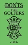Cover: Don'ts for Golfers - A & C Black Publishers Ltd
