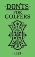Cover: Don'ts for Golfers - A & C Black Publishers Ltd