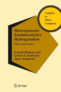 Abbildung von: Heterogeneous Enantioselective Hydrogenation - Springer