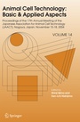 Cover: Animal Cell Technology: Basic & Applied Aspects - Springer