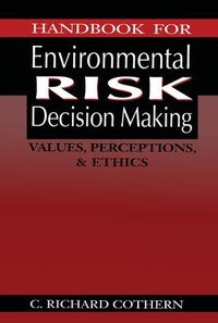Bild: Handbook for Environmental Risk Decision Making - CRC Press