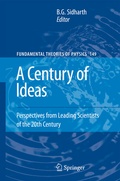 Cover: A Century of Ideas - Springer