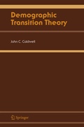 Cover: Demographic Transition Theory - Springer
