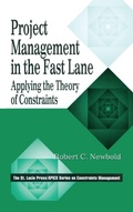 Cover: Project Management in the Fast Lane - CRC Press