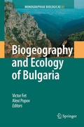 Cover: Biogeography and Ecology of Bulgaria - Springer