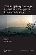 Cover: Transdisciplinary Challenges in Landscape Ecology and Restoration Ecology - An Anthology - Springer