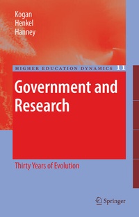 Enlarge image Cover: Government and Research - Springer