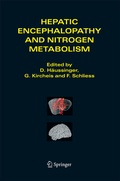 Cover: Hepatic Encephalopathy and Nitrogen Metabolism - Springer