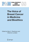 Cover: The Voice of Breast Cancer in Medicine and Bioethics - Springer