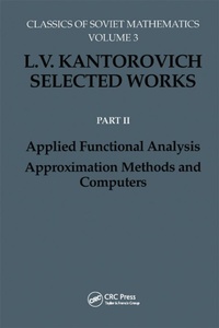 Abbildung von: Applied Functional Analysis. Approximation Methods and Computers - CRC Press