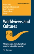 Cover: Worldviews and Cultures - Springer
