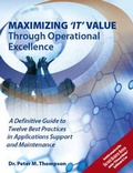 Cover: Maximizing IT Value Through Operational Excellence - Trafford Publishing