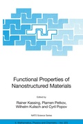 Cover: Functional Properties of Nanostructured Materials - Springer