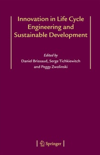 Enlarge image Cover: Innovation in Life Cycle Engineering and Sustainable Development - Springer