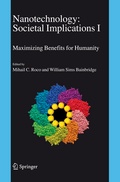 Cover: Nanotechnology: Societal Implications - Springer