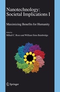 Cover: Nanotechnology: Societal Implications - Springer