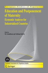 Enlarge image Cover: Education and Postponement of Maternity - Springer