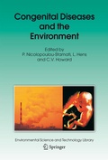 Cover: Congenital Diseases and the Environment - Springer