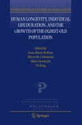 Cover: Human Longevity, Individual Life Duration, and the Growth of the Oldest-Old Population - Springer