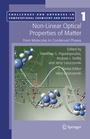 Cover: Non-Linear Optical Properties of Matter - Springer