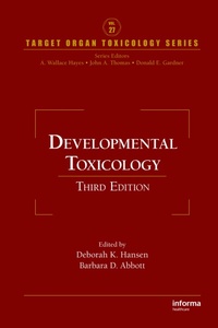 Enlarge image Cover: Developmental Toxicology - CRC Press