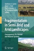 Cover: Fragmentation in Semi-Arid and Arid Landscapes - Springer