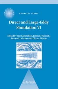 Enlarge image Cover: Direct and Large-Eddy Simulation VI - Springer