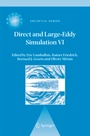 Cover: Direct and Large-Eddy Simulation VI - Springer