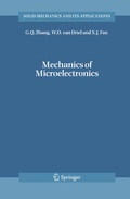 Cover: Mechanics of Microelectronics - Springer
