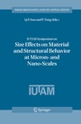 Cover: IUTAM Symposium on Size Effects on Material and Structural Behavior at Micron- and Nano-Scales - Springer
