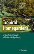 Cover: Tropical Homegardens - Springer
