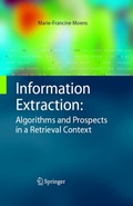 Cover: Information Extraction: Algorithms and Prospects in a Retrieval Context - Springer
