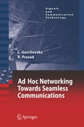 Cover: Ad-Hoc Networking Towards Seamless Communications - Springer
