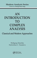 Cover: An Introduction to Complex Analysis - Chapman & Hall/CRC