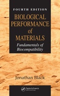 Cover: Biological Performance of Materials - CRC Press