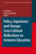 Cover: Policy, Experience and Change: Cross-Cultural Reflections on Inclusive Education - Springer