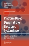 Cover: Platform Based Design at the Electronic System Level - Springer