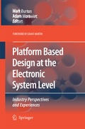 Cover: Platform Based Design at the Electronic System Level - Springer