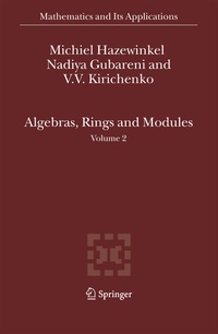 Abbildung von: Algebras, Rings and Modules - Springer